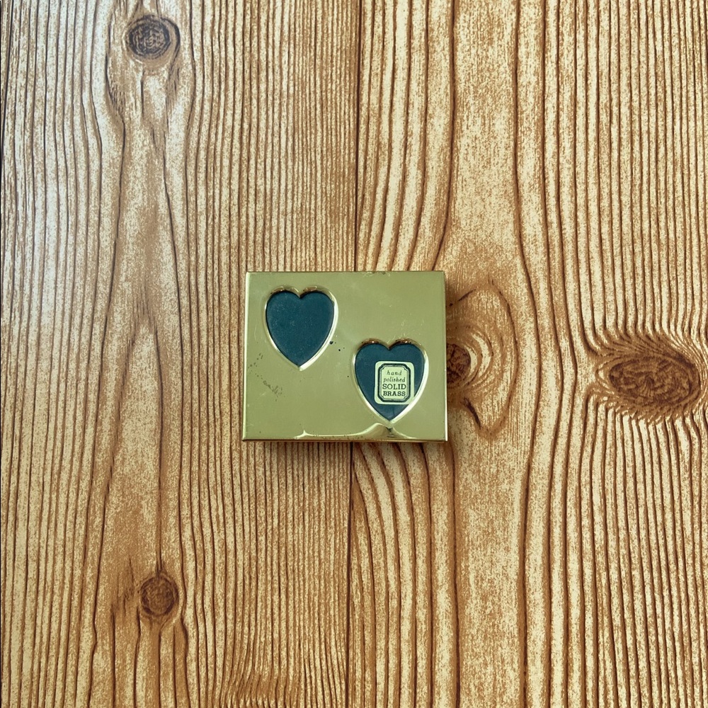 Brass Heart Frame